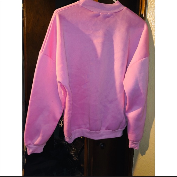 Solid light pink sweater - Picture 2 of 2